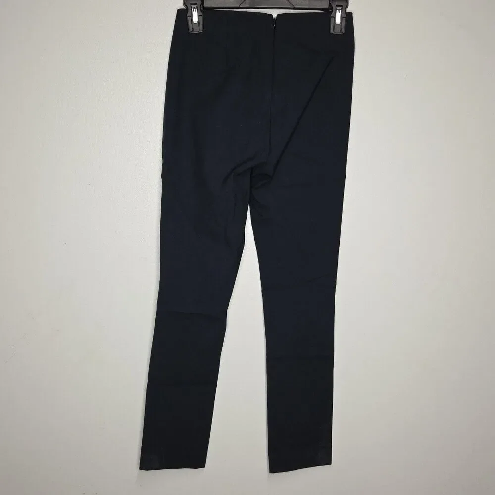 Rag & Bone Women's Navy Pants Size 0 Pleated Slim Fit - Style 108879 EUC